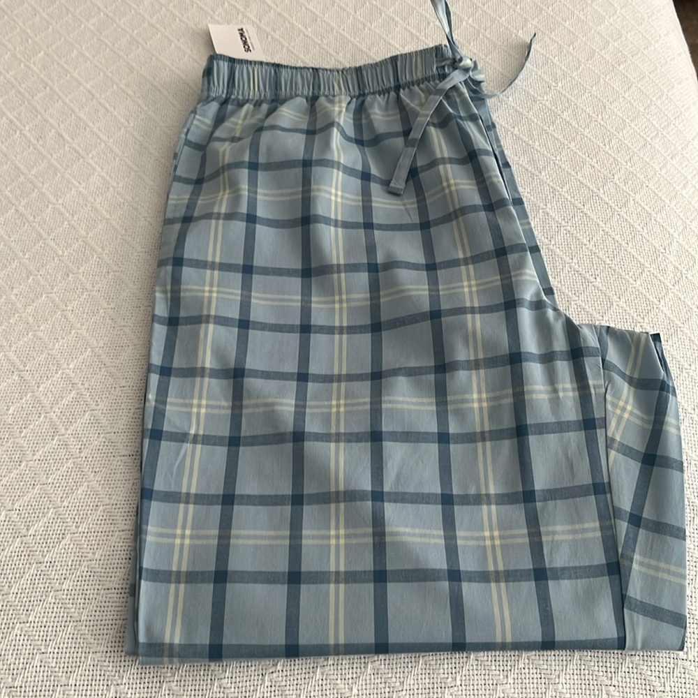 NWT, L, Sonoma, Brushed Poplin Sleep Pants